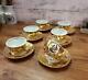 German Antique Bavaria Gold Cup & Saucer 6 Customer Set Excellent
