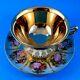 Gold Hand Painted Fragonard Love Story Bavaria Beehive Germany Tea Cup & Saucer
