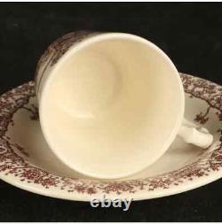 HERMES Paris Tea Cup & Saucer LES MAISONS ENCHANTEES Tableware Good F/S