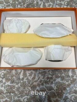 HERMES Tea Cup & Saucer Rythme RHYTHM RED GREEN 2 of Set WithBOX