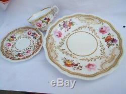 H&r Daniel Trio Tea Cup Saucer & Large Plate