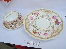 H&r Daniel Trio Tea Cup Saucer & Large Plate