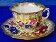Hammersley & Co Queen Anne Hand Painted Flowers Bone China Cup & Saucer