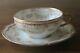 Haviland Limoges Schleiger 842 Bows Ribbons Swags Roses Teacup Tea Cup Saucer