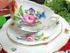 Herend Hungary Tea Cup And Saucer Trio Printemps Pink Rose Teacup Painted