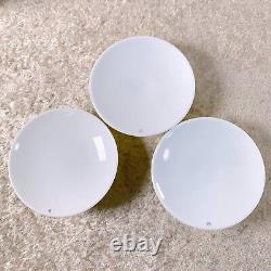 Hermes Africa Green Tea Cup Top Lid Cover Porcelain Tableware 3 Sets NO SAUCER