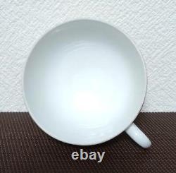 Hermes Africa Tea Cup Saucer Orange Tableware Animal Coffee Morning Auth New