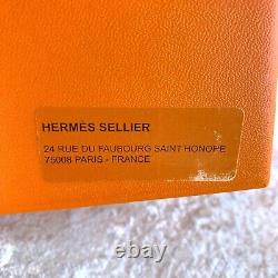 Hermes Paris Tea Cup Saucer CHAINE D'ANCRE BLUE 2 Sets Authentic with Case