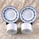 Hermes Paris Tea Cup & Saucer Chaine D'ancre Blue 2 Sets Porcelain Tableware
