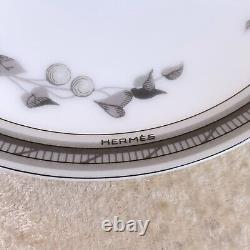 Hermes Paris Tea Cup & Saucer Estampe de Toucans Black RARE Porcelain Tableware