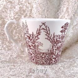 Hermes Paris Tea Cup & Saucer LES MAISONS ENCHANTEES Porcelain Tableware withBox