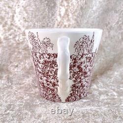 Hermes Paris Tea Cup & Saucer LES MAISONS ENCHANTEES Porcelain Tableware withBox