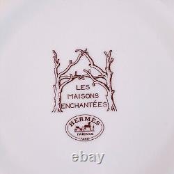 Hermes Paris Tea Cup & Saucer LES MAISONS ENCHANTEES Porcelain Tableware withBox