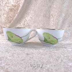 Hermes Paris Tea Cup & Saucer Nil Nile Porcelain Tableware 2 Sets