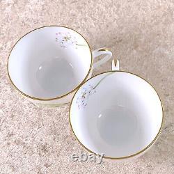 Hermes Paris Tea Cup & Saucer Nil Nile Porcelain Tableware 2 Sets