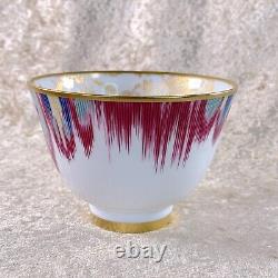 Hermes Paris Tea Cup & Saucer Voyage en Ikat Porcelain Tableware with Case
