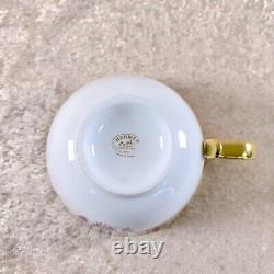 Hermes Paris Tea Cup & Saucer Voyage en Ikat Porcelain Tableware with Case