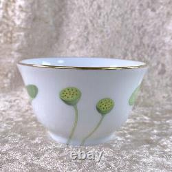 Hermes Paris Tea Cup with Cover NO SAUCER Nil Porcelain Tableware