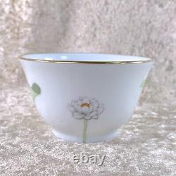 Hermes Paris Tea Cup with Cover NO SAUCER Nil Porcelain Tableware