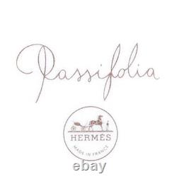Hermes Passifolia Tea Cup Saucer Tableware Green Botanical Floral Auth New 200ml