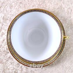 Hermes Tea Cup & Saucer Cheval d'Orient No. 3 Horse Porcelain Tableware with Case