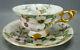 Hertel Jacob Hand Painted Helena Saunders Dogwood Flowers Gold Tea Cup & Saucer