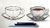 How To Draw Tea Cup Step By Step Very Easy
