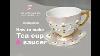 How To Make A Fondant Gumpaste Tea Cup And Saucer In Depth Live Demo