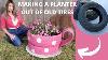 How To Make A Tea Cup Planter Out Of Old Tires Diy Ideas With Scrap Tires