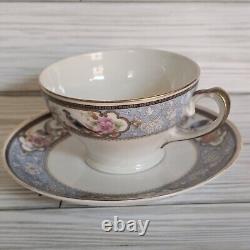 Hutschenreuther Bird of Paradise Tea Cup & Saucer ANTIQUE Circa 1920