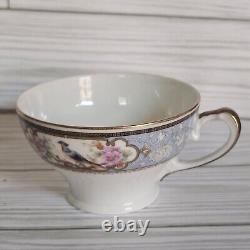 Hutschenreuther Bird of Paradise Tea Cup & Saucer ANTIQUE Circa 1920