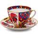 Imperial Porcelain Folk Patterns Teacup And Saucer Set Lfz Lomonosov Tea Cup