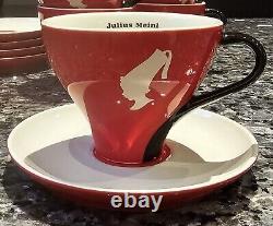 JULIUS MEINL Set of 5 Trend Cappucino/Tea Cup & Saucer Made in Austria NEW