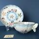 Japanes Antique Butterfly Handle Tea Cup&saucer Meiji Period Yokohama Porcelain