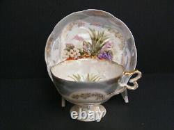 Kalk's Germany Antique Porcelain Tea Cup & Saucer Set