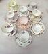 Lot Of Antique Bone China Made In England Set Of 9 Antique Brands 18pcs