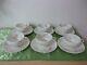 Limoges Ch. Field Haviland Tea Cups And Saucers, Set Of 6 Pink Rose