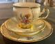 Lot Of 5, Vintage Lc Bernadotte Porcelain Teacup, Saucer & Plate Trio Tea Set