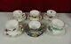 Lot Of 6 Tea Cup And Saucer England Bone China Lot B