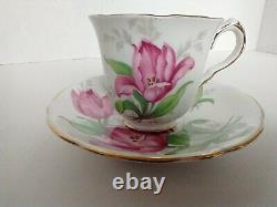 Lot of 9 Antique DEMITASSE Cup & Saucer Collection Mixed Fine Bone China