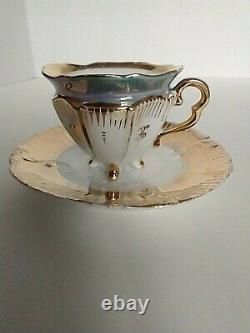 Lot of 9 Antique DEMITASSE Cup & Saucer Collection Mixed Fine Bone China