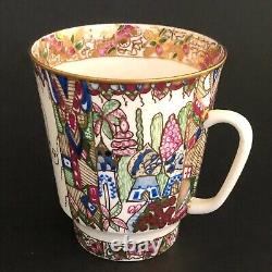 Lumonosov Artist Signed A V Vorobyevsky Russia Imperial Porcelain Tea Cup Saucer
