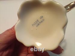 MADE IN Japan Hand-painted China Cup And Saucer Demitasse Set of Six
