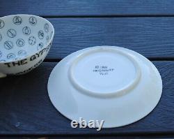 MCM Originality Plus The Gypsy Fortune Telling Tea Leaf Cup Saucer 1959