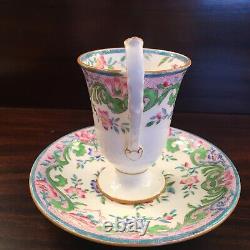 MINTON ANTIQUE Hand Painted CUP AND SAUCER 1900-1920