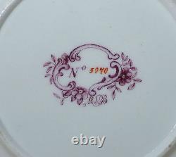 MINTON BOYLE Rose Oriental Garden 3970 Pattern Tea Cup and Saucer 1840