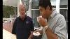 Mario Fenech Gives One Armed Man A Cup And Saucer