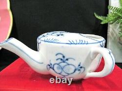 Meissen rare Invalid Feeder medical cup with Blue design porcelain Germany