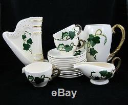 Metlox POPPYTRAIL CALIFORNIA IVY Tea CUP & SAUCER Coffee Pot HARP VASE Creamer