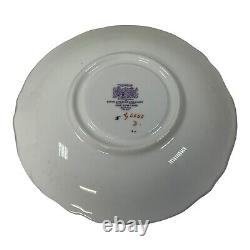 Mint Green Paragon Pansies Pansy Teacup Saucer Double Warrant Flowers Gold Trim